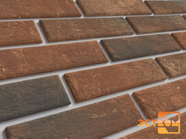 Купить клинкерные термопанели с плиткой Элемент Клинкер Loft Brick Chili